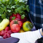 採れたばかりの野菜は味が素晴らしい